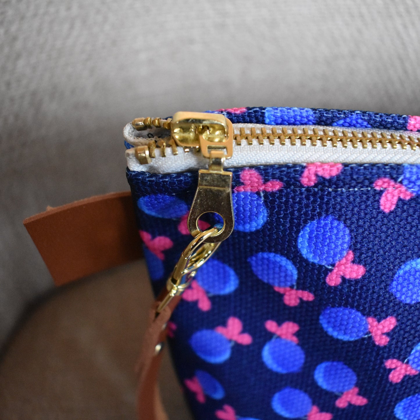 Blueberry Zipper Bag