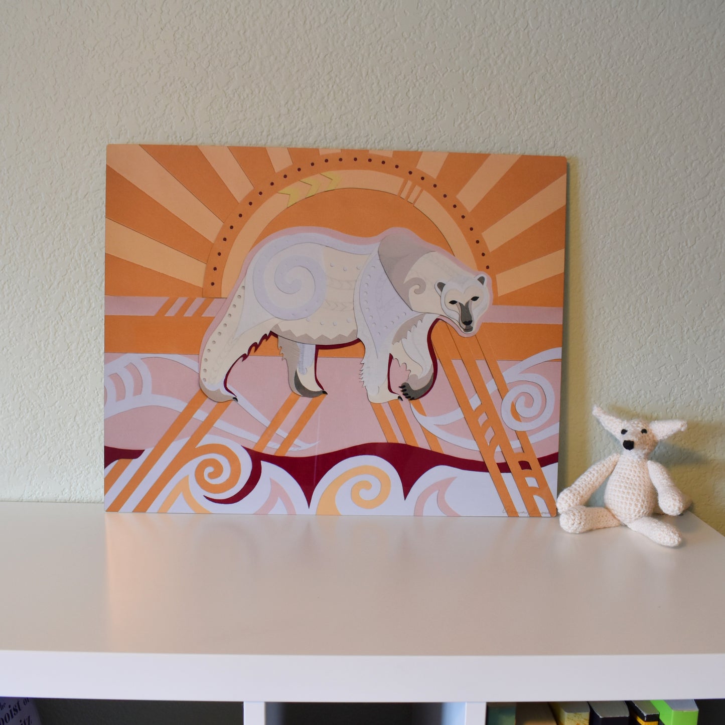 Crepuscular Coronation Metal Print