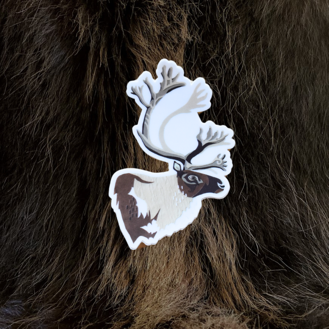 Autumn Migration (Caribou) Vinyl Sticker