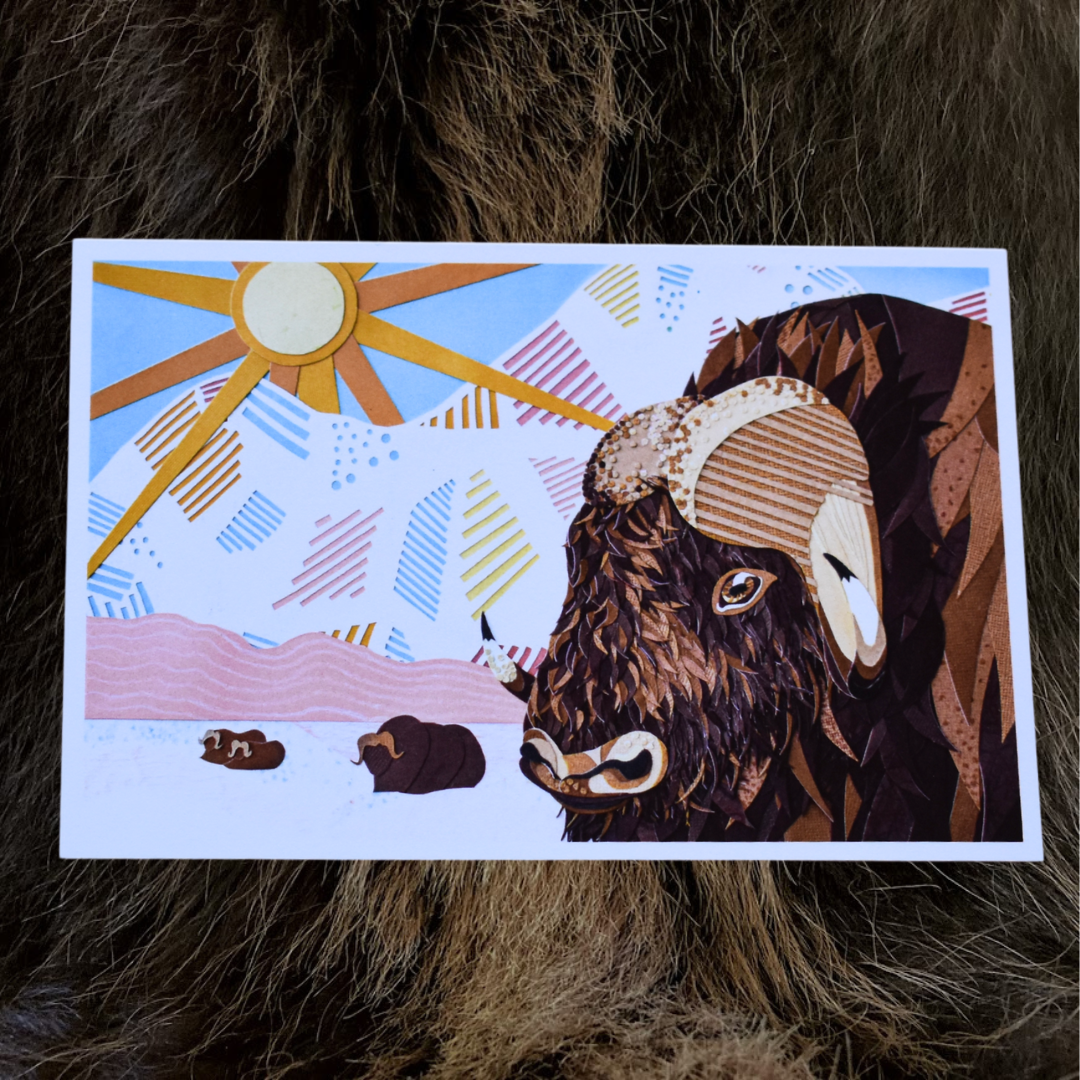 Winter's Warmth (Musk Ox) Print