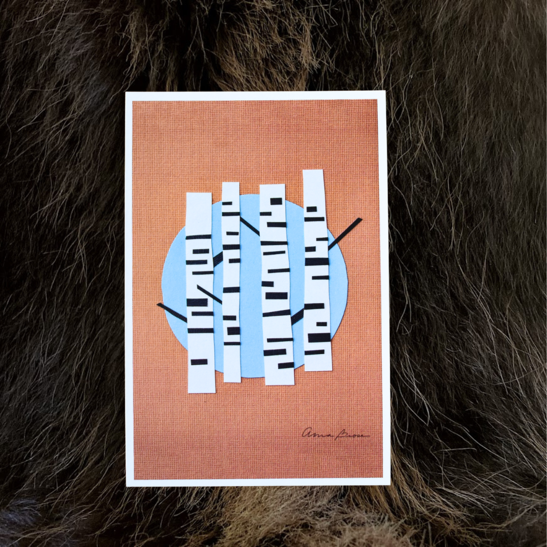 Sunlit Birch Print