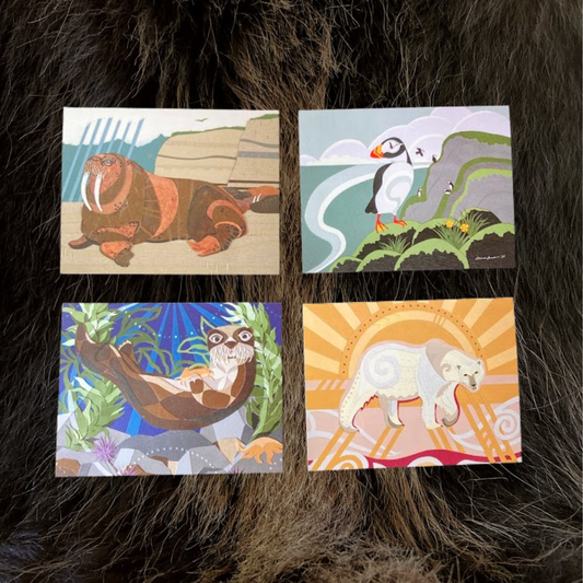 Land & Sea Notecard Set