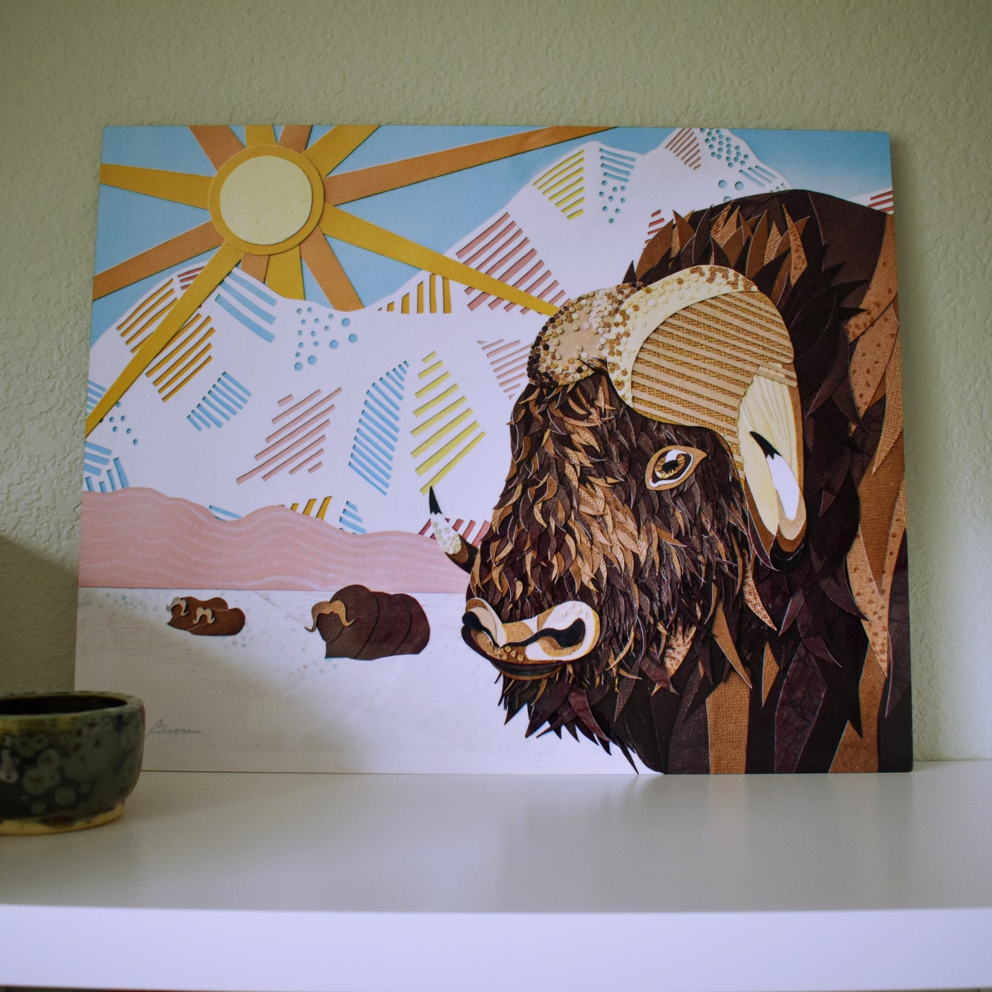 Winter's Warmth Metal Print